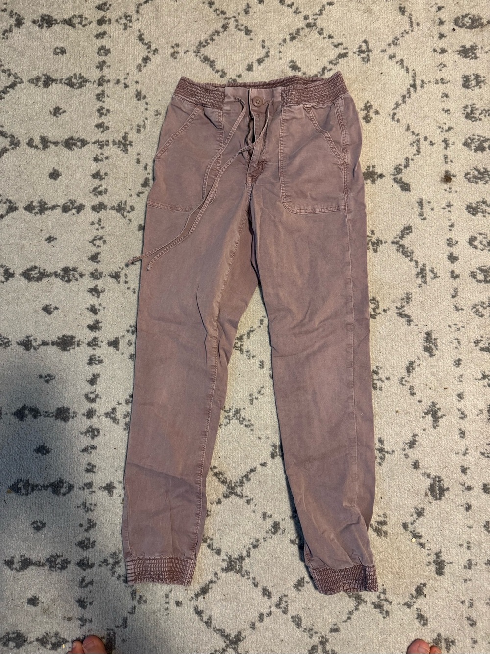 American Eagle Outfitters Light Pink Pants